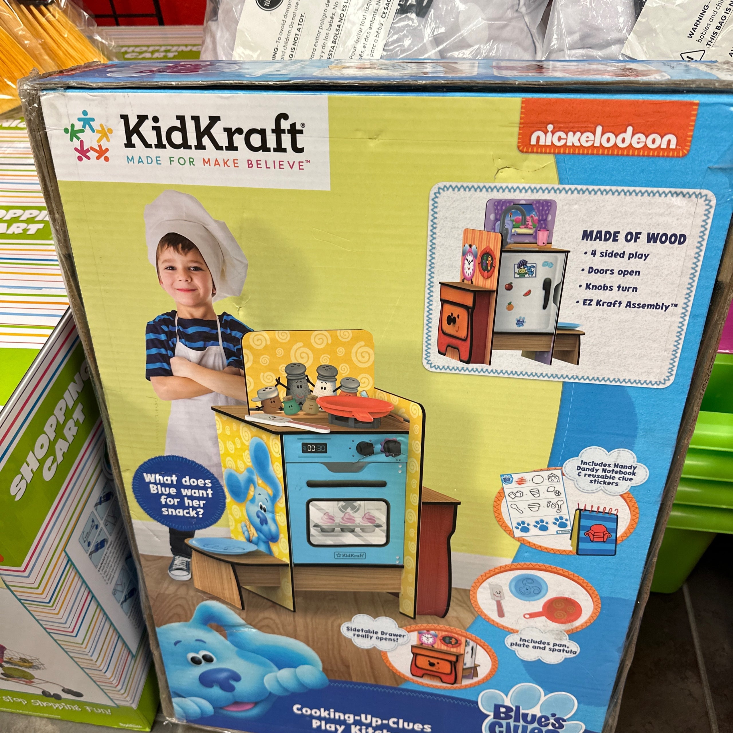 Kid Kraft Blue’s Clues & You Play Kitchen The Toy Store Gifts & More
